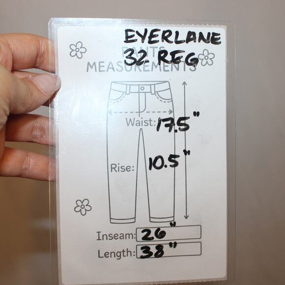 Everlane Women’s High Rise Skinny Jeans Blue Size 32 Regular Pre-Owned - Picture 6 of 8